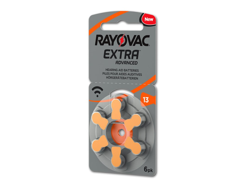 RAYOVAC μπαταρίες ακουστικών βαρηκοΐας 13MF, mercury free, 1.4V, 6τμχ