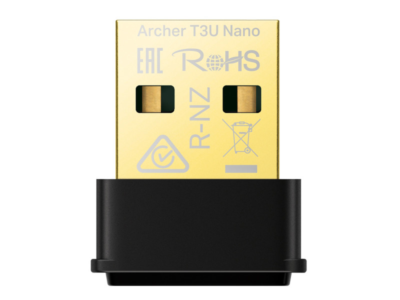 TP-LINK ασύρματος USB αντάπτορας δικτύου Archer T3U Nano, 1300Mbps, V.1