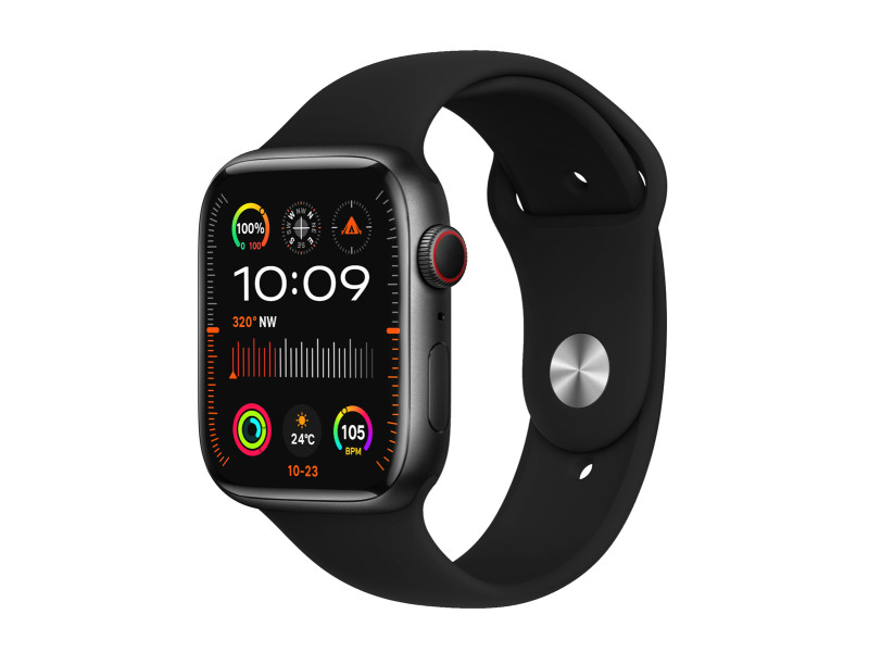 INTIME smartwatch 9 Pro Max, 2.1" AMOLED, IP67, ηχείο & mic, μαύρο