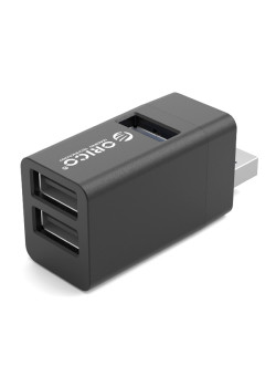 ORICO USB hub MINI-U32L, 3x θυρών, 5Gbps, USB σύνδεση, μαύρο