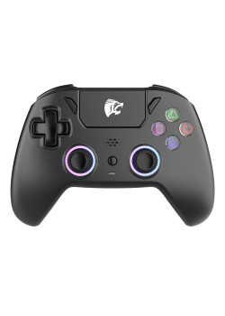 ROAR ασύρματο gamepad RR-0023, Switch/PS4/PC/iOS/Android, Bluetooth, μαύρο