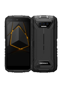 DOOGEE smartphone S41T, 5.5", 4/64GB, 6300mAh, IP68/IP69K, μαύρο