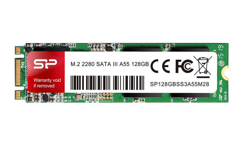 SILICON POWER SSD A55, 128GB, M.2 2280, SATA III, 560-530MB/s