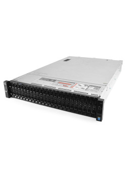DELL Server R730, 2x E5-2680 v3, 32GB, DVD, 2x 750W, 24x 2.5", REF SQ