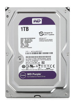 WD σκληρός δίσκος 3.5" Purple Surveillance 1TB, 256MB, 5400RPM, SATA III
