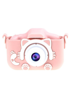 WOWKIDS παιδική φωτογραφική μηχανή C05 με 2" οθόνη, 8MP, ροζ